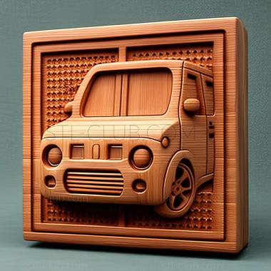 3D мадэль Nissan Cube (STL)